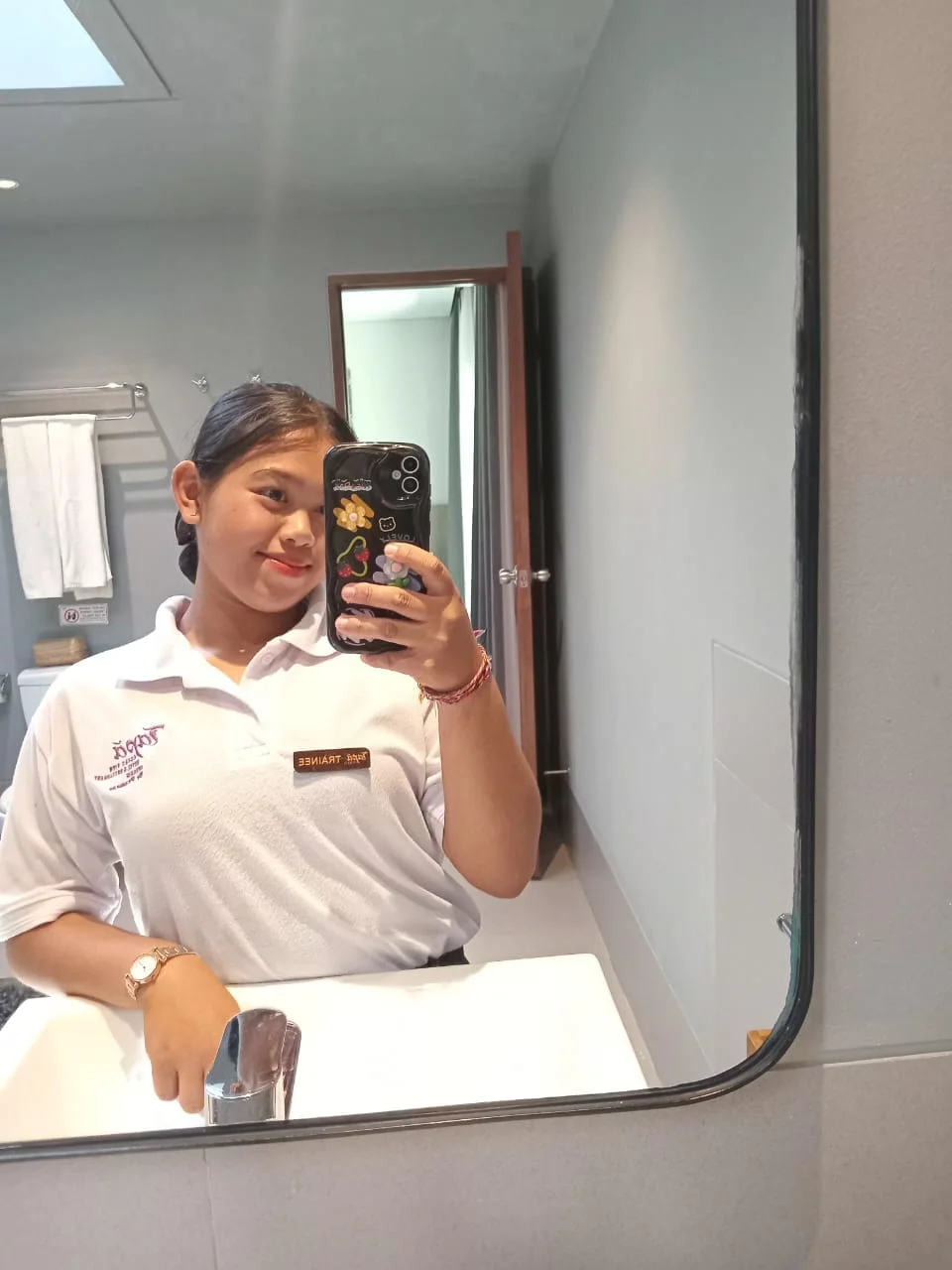 Foto pertama Oki yang dikirim ke Coco